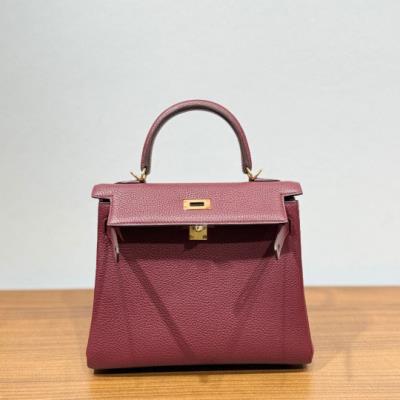 wholesale quality hermes kelly 25 togo b5 rubis
